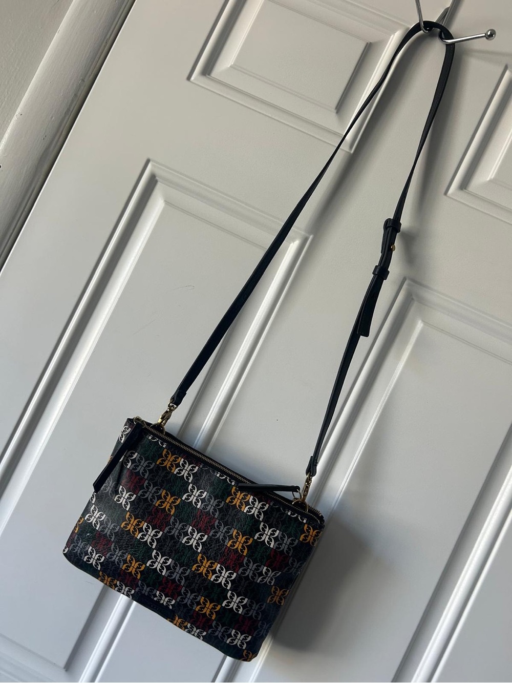 bolso bandolera Fossil Devon de doble cremallera